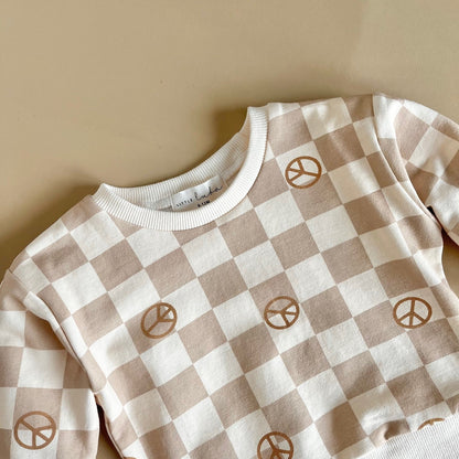 GROOVY Checker Sweatshirt