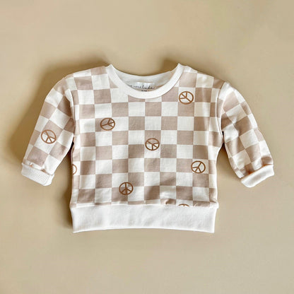 GROOVY Checker Sweatshirt