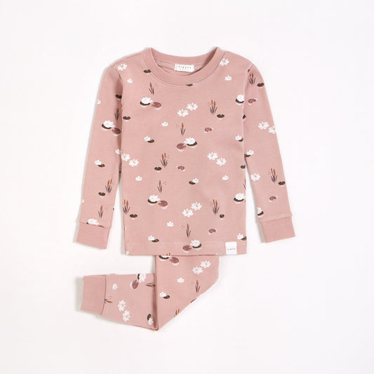 Firsts by Petit Lem - Lily Pad Print Pj Set NINO & VIV 