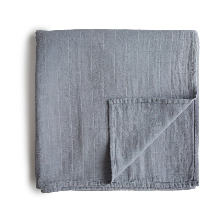 Organic Cotton Muslin Swaddle Blanket NINO & VIV 