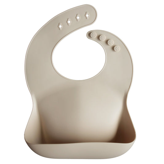 Silicone Baby Bib (Shifting Sand) NINO & VIV 