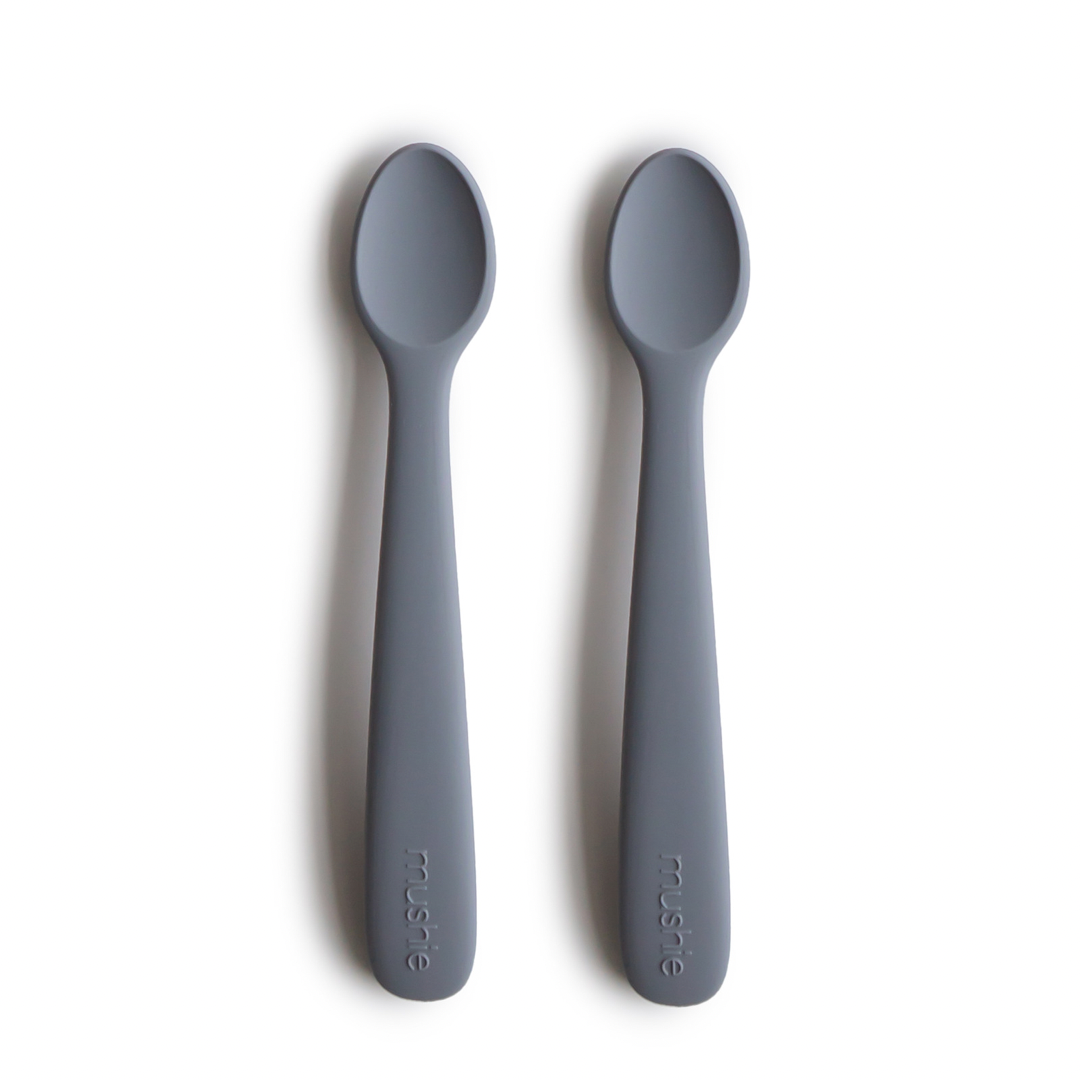 Silicone Feeding Spoons (Tradewinds) 2-Pack NINO & VIV 