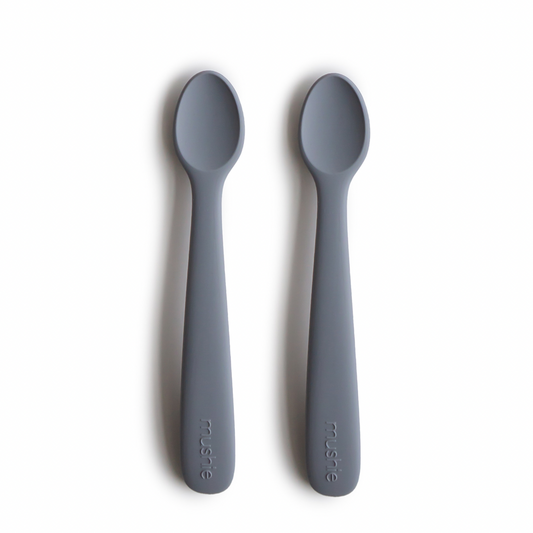 Silicone Feeding Spoons (Tradewinds) 2-Pack NINO & VIV 