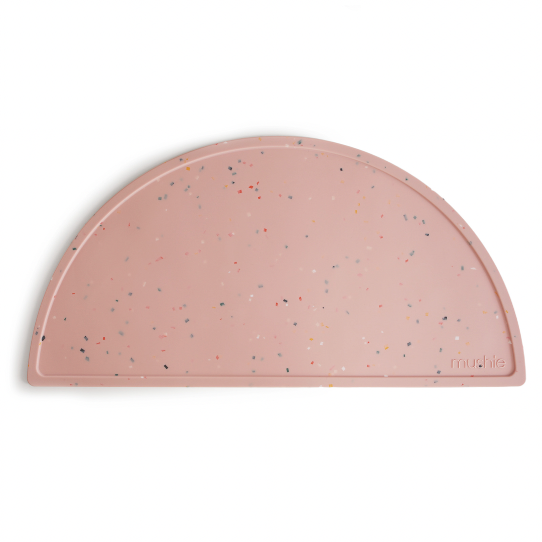 Silicone Place Mat (Powder Pink Confetti) NINO & VIV 