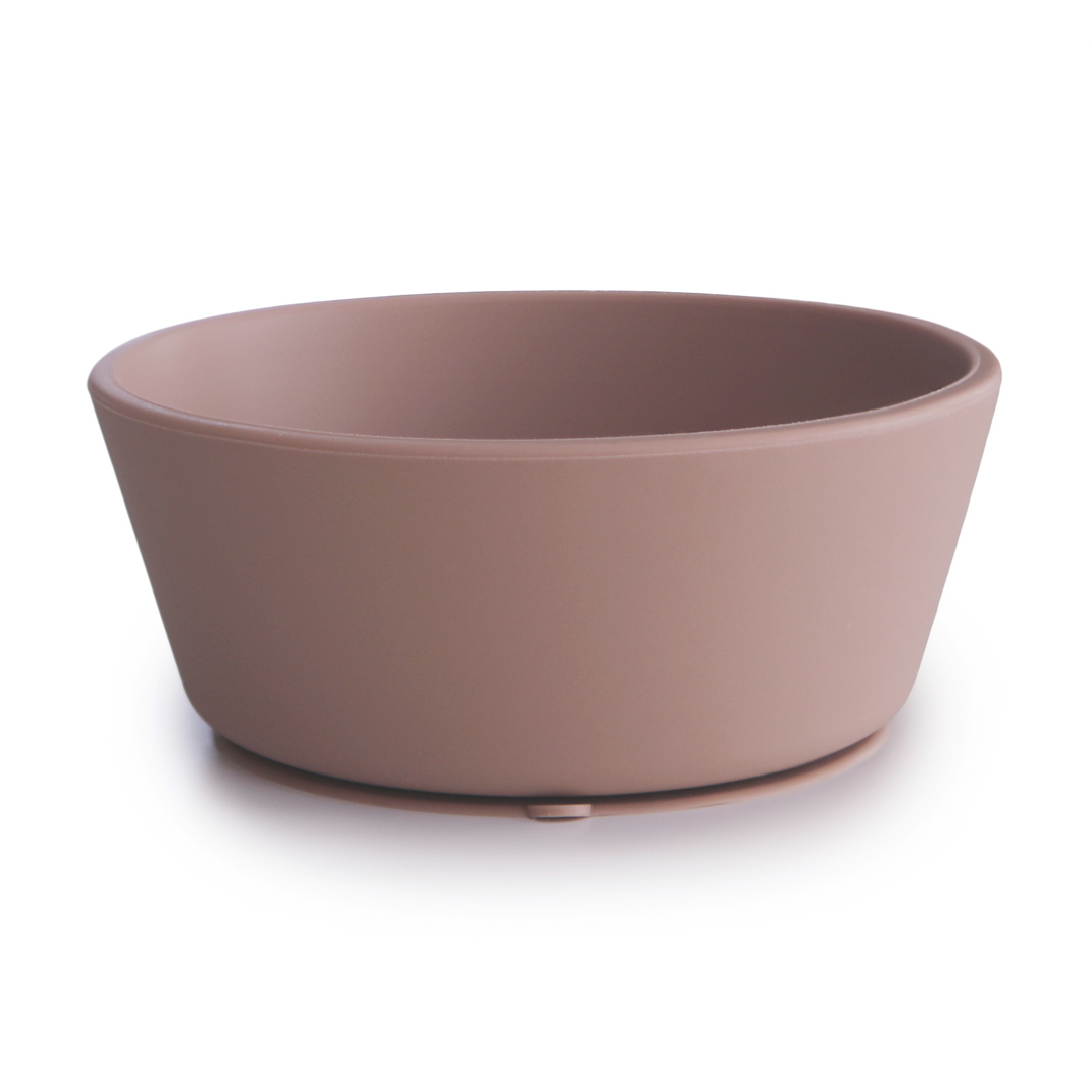 Silicone Suction Bowl (Cloudy Mauve) NINO & VIV 