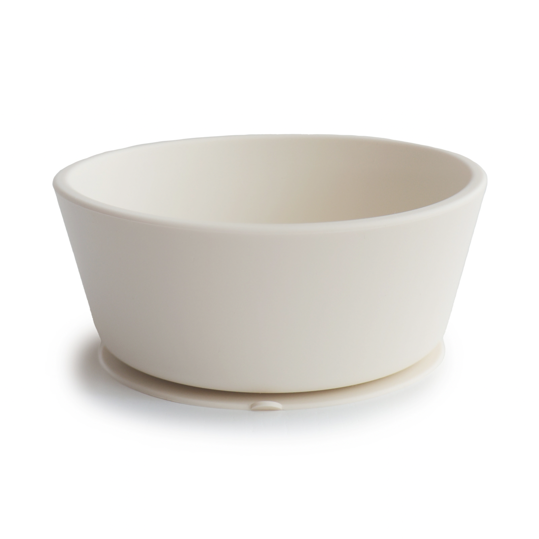 Silicone Suction Bowl (Ivory) NINO & VIV 