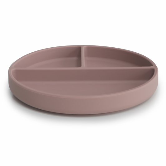 Silicone Suction Plate (Cloudy Mauve) NINO & VIV 