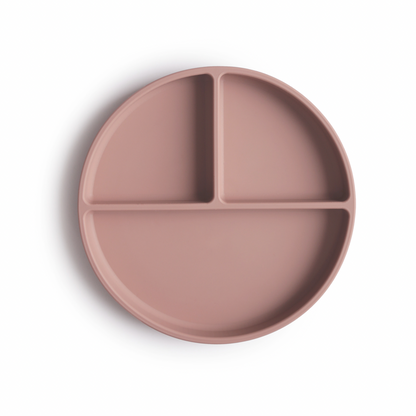 Silicone Suction Plate (Cloudy Mauve) NINO & VIV 