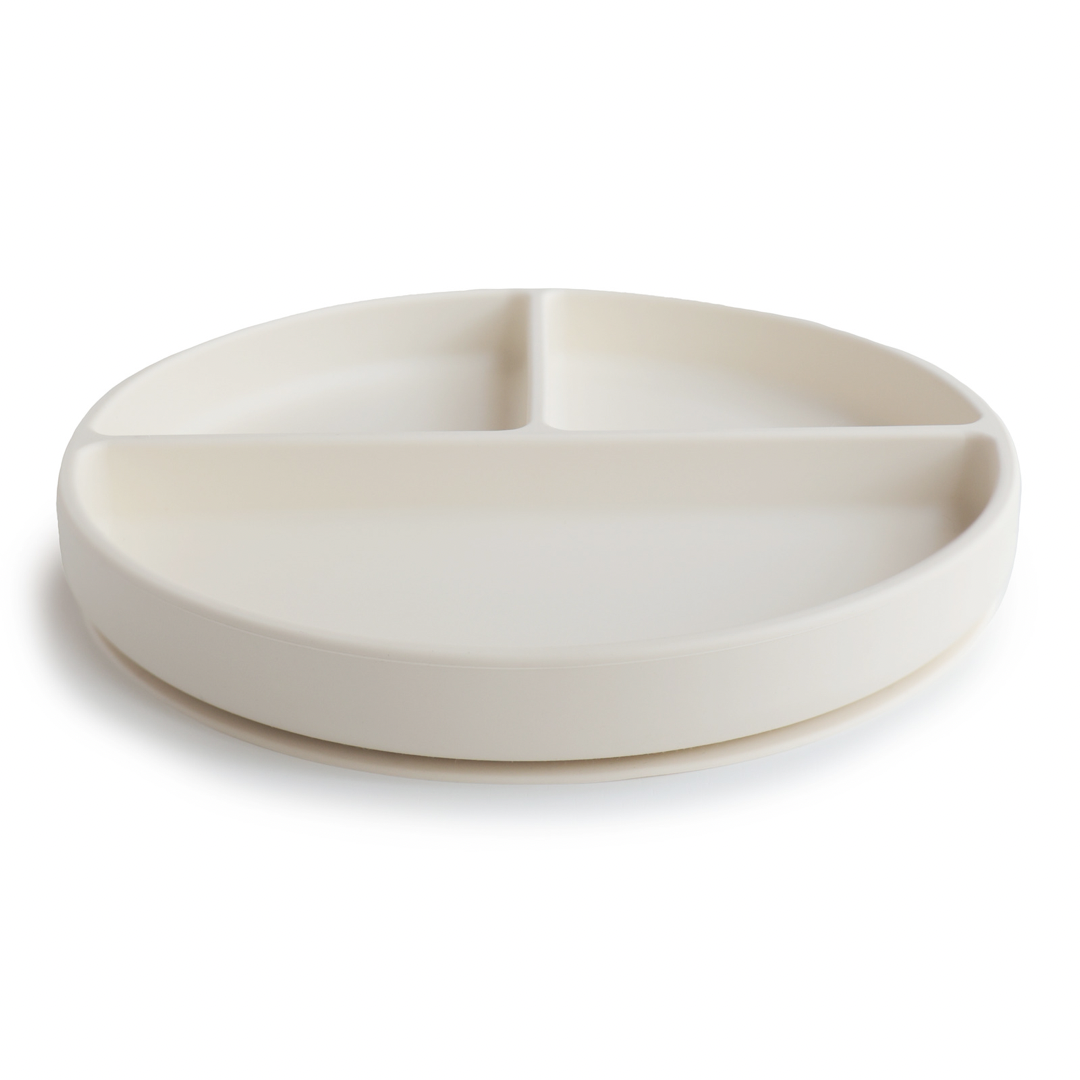 Silicone Suction Plate (Ivory) NINO & VIV 