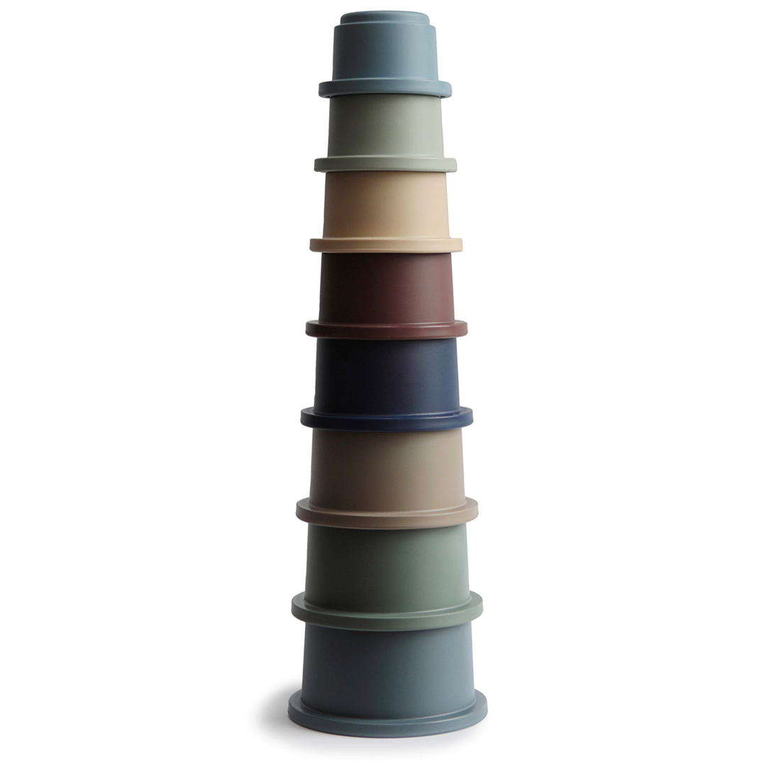 Stacking Cups Toy | Made in Denmark (Forest) NINO & VIV 