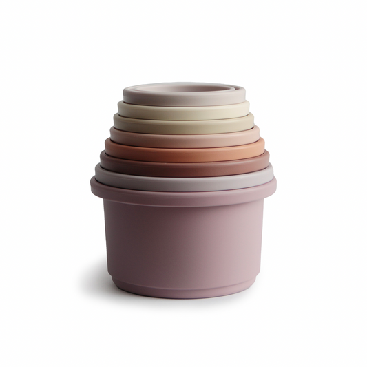 Stacking Cups Toy | Made in Denmark (Petal) NINO & VIV 