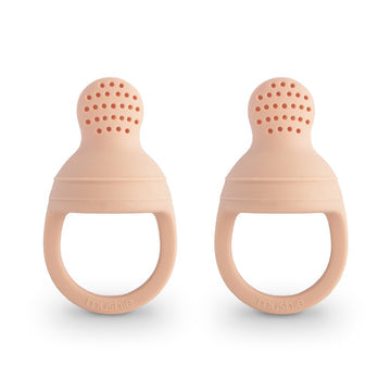 Silicone Fresh Food Feeder - 2 Pack Blush