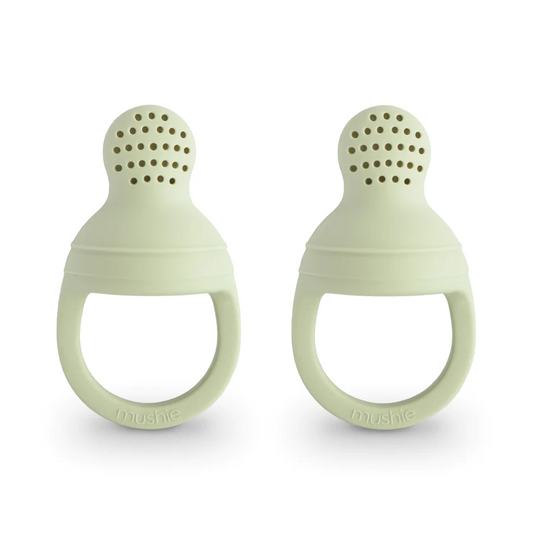 Silicone Fresh Food Feeder - 2 Pack Sage